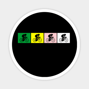 ciclismo colores tdf Magnet